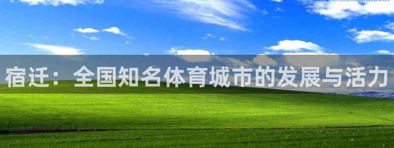 vsport体育：宿迁：全国知名体育城市的发展与活力