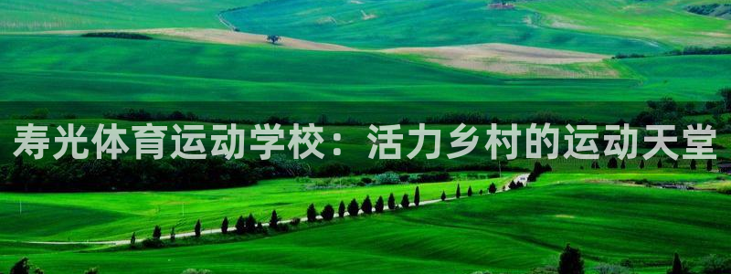 vsport体育：寿光体育运动学校：活力乡村的运动天堂
